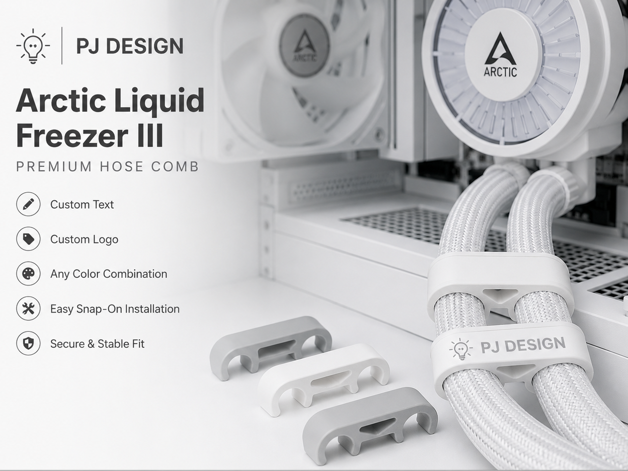 Arctic Liquid Freezer III tube/hose comb