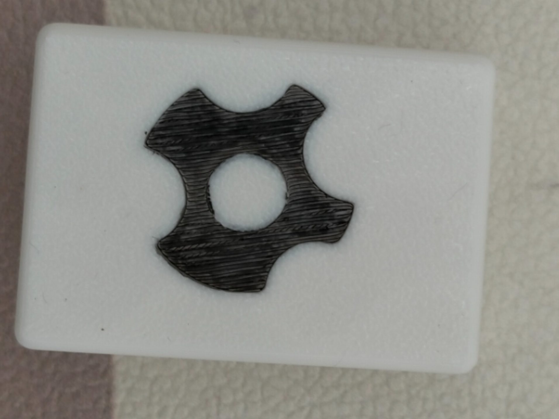 Miniatura 1 do modelo 3D 白色失明文字麻将