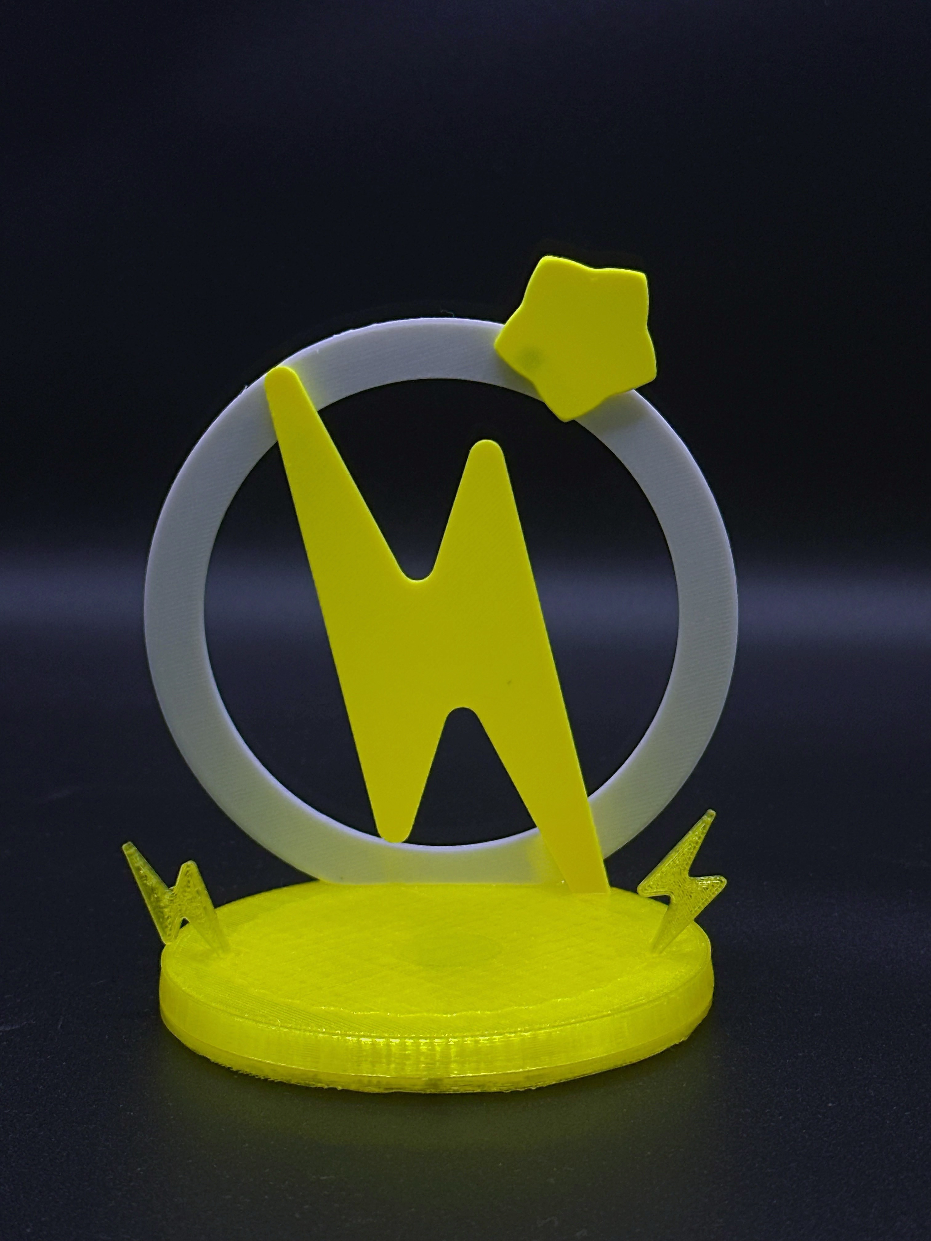 Miniatura 4 do modelo 3D pikachu宝可梦25皮卡丘—欢乐站姿+磁吸灯底座 （无需AMS+配件可选）