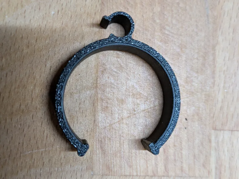 Cable clamp for vacuum Ø35