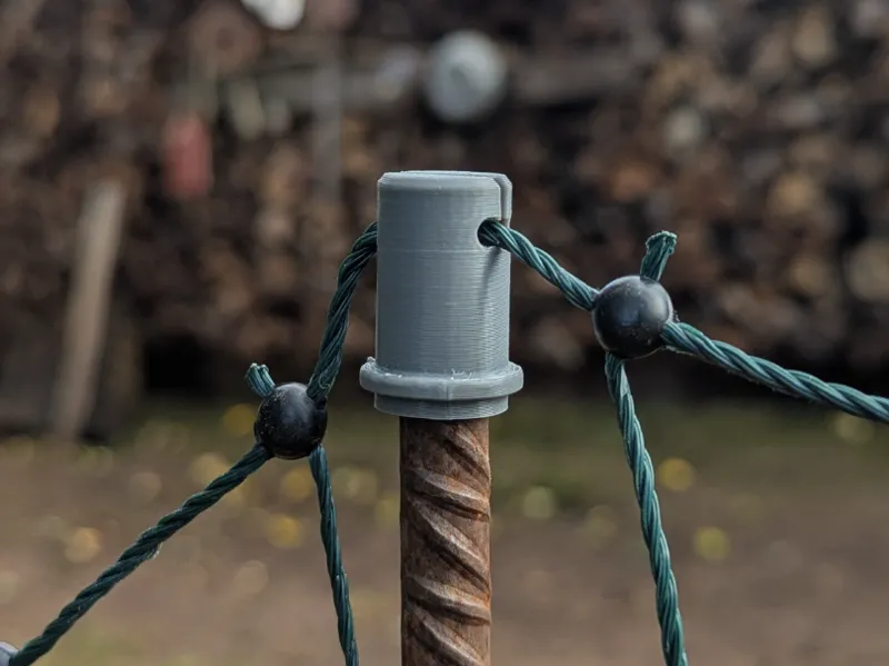 Zaunaufstecker Hühner Zaun 