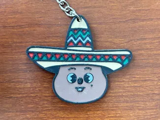 Stray Kids SKZOO: HanQuokka Mariachi Keychain