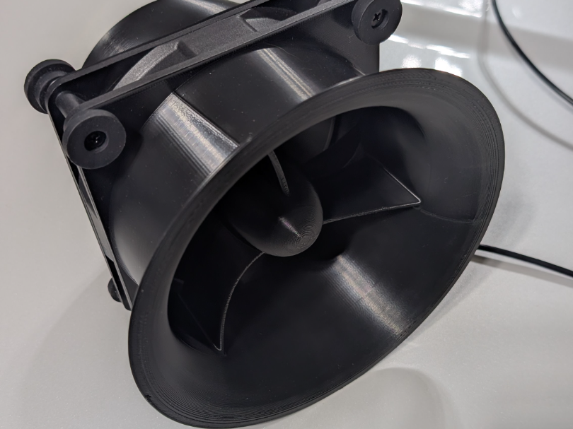 140 mm Fan Intake, Blade Tip Spacer & Exhaust Cone