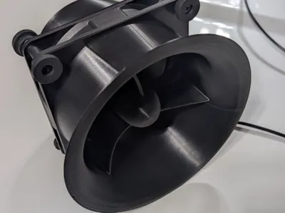 140 mm Fan Intake, Blade Tip Spacer & Exhaust Cone