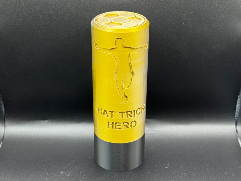 Hat Trick Hero Football Trophy