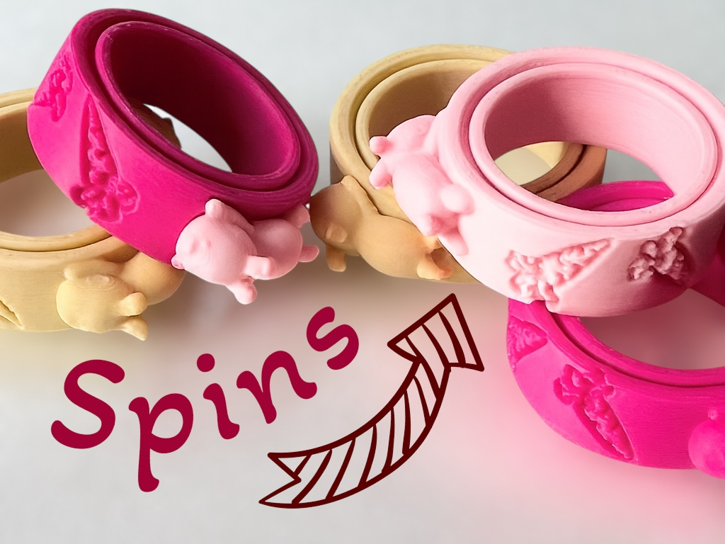 Bunny Spinner Rings