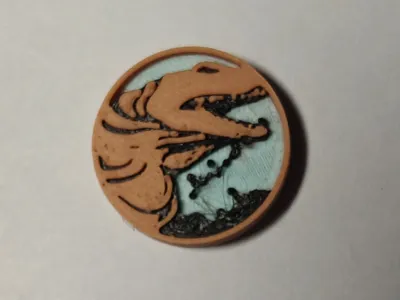 Spirit Island Devouring Teeth Lurk Underfoot Token