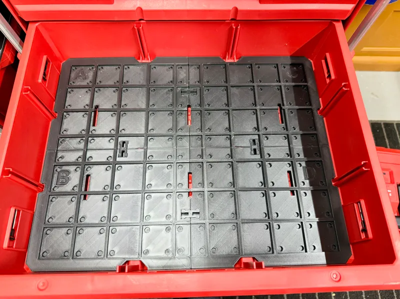 Packout 3 Drawer Gridfinity System