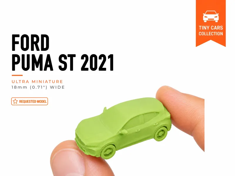 Tiny Ford Puma ST 2021 - Mini Cars Series