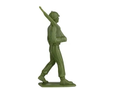 Marching Plastic Toy Soldier USA