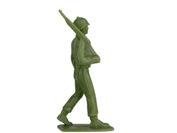 Marching Plastic Toy Soldier USA