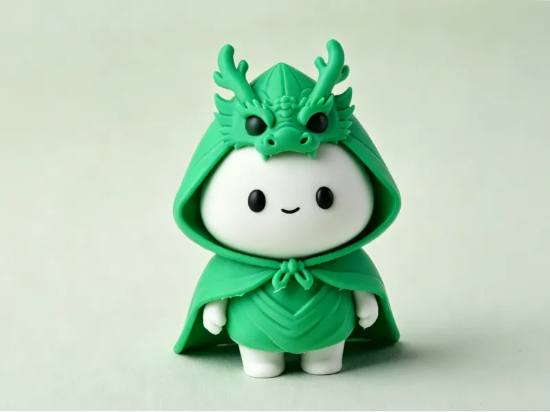 神龙粽子侠摆件
