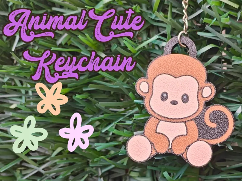 Monkey Keychain – Swing into Cuteness!