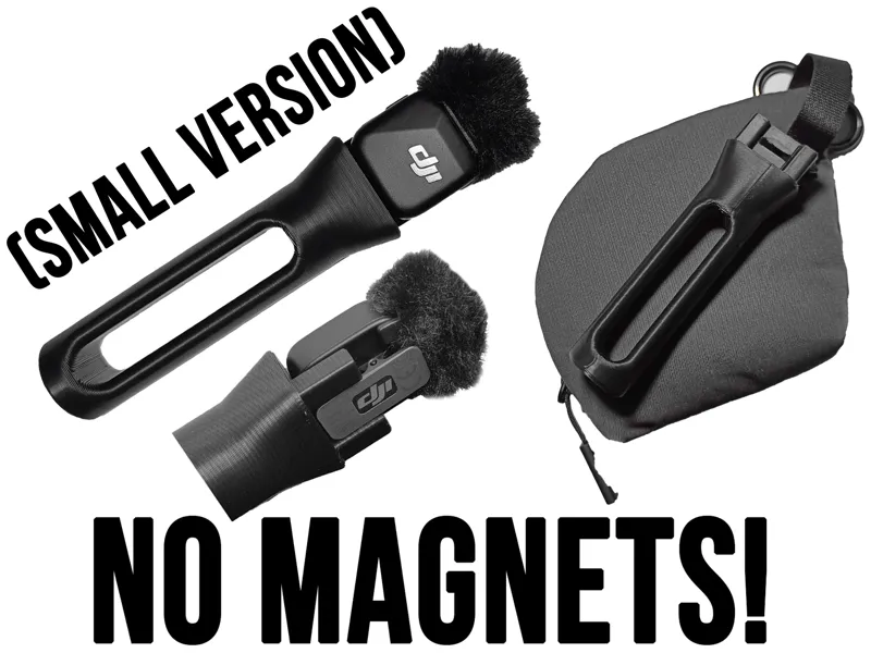 Small Magnetless DJI Mic Mini Handle