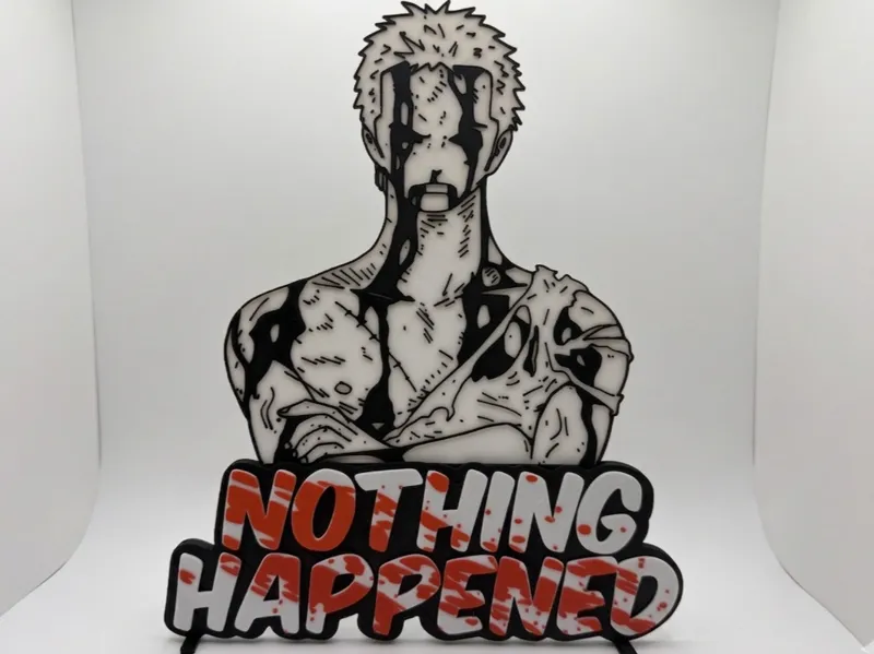 Zoro Nothing Happened -NO AMS- Wall/Stand display