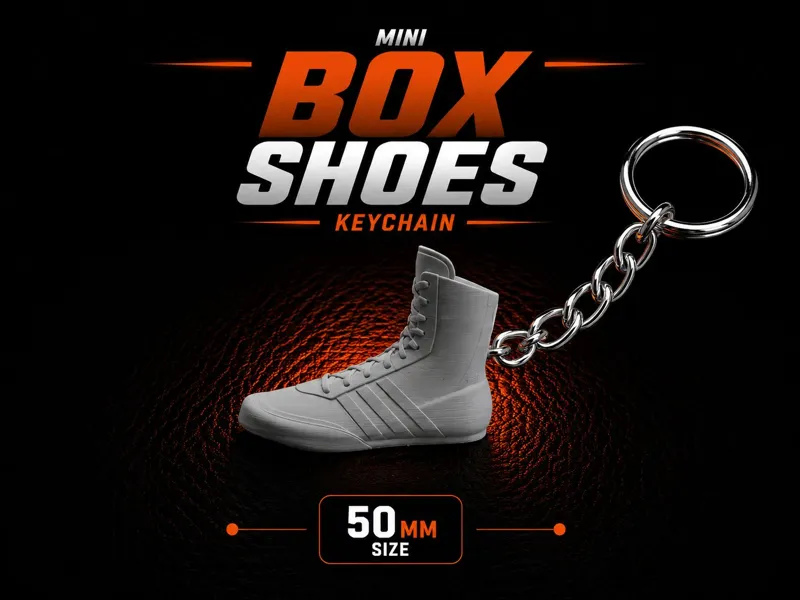 Keychain Boxing Adidas Shoes