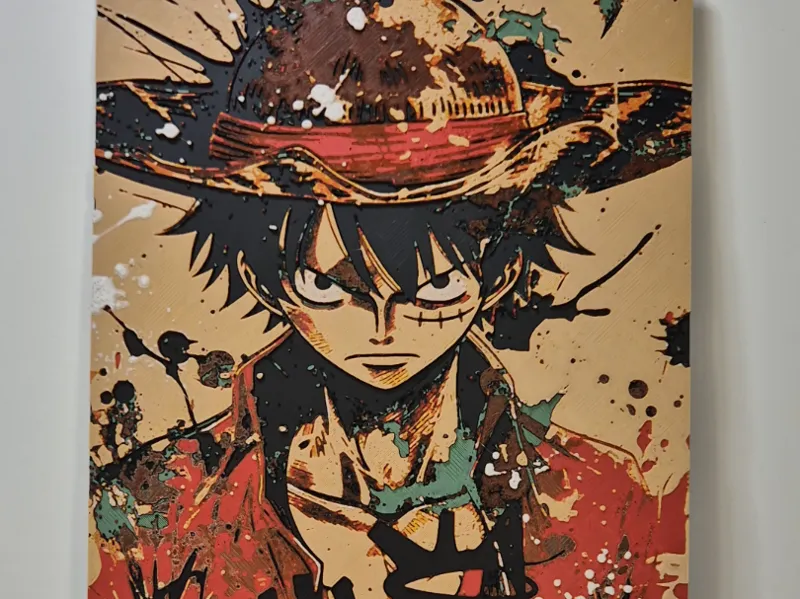 One Piece Art HueForge