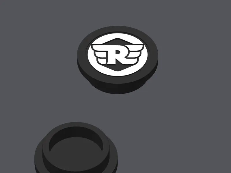 Royal Enfield Super Meteor Rear Mudguard Frame Cap