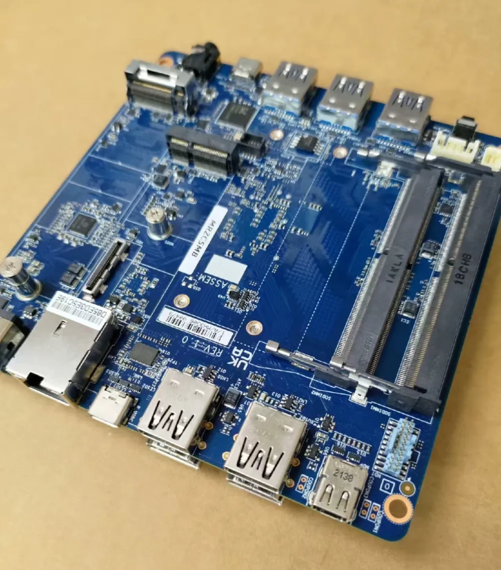 A 3D-printed case designed for Gigabyte BRIX mini motherboards by ...