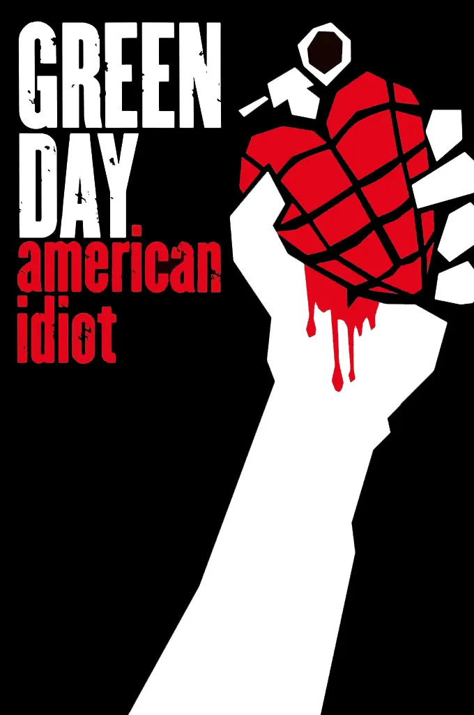 Green Day - American Idiot Poster (HueForge)