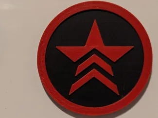 Mass Effect Renegade Fridge Magnet