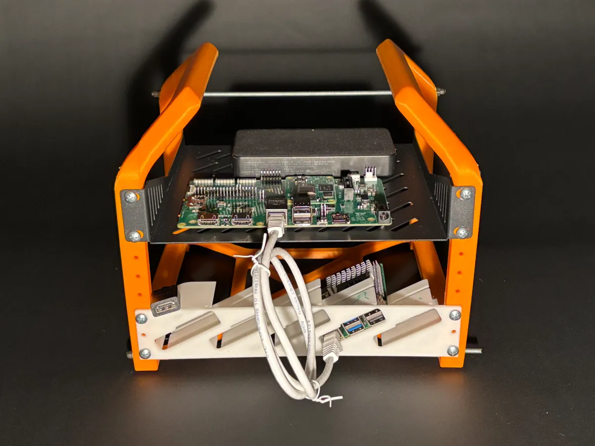 Open Node 10 within a 3U+ Server Rack - Free 3D Print Model - MakerWorld