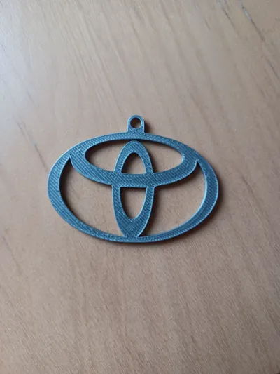 Toyota Keychain by 51M0N - MakerWorld