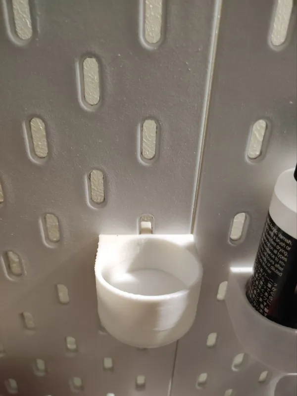 Support pour flacons Vallejo 60 ml - Ikea Skadis
