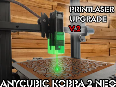 PrintLaser V2.0 - Laser Upgrade for Your Printer