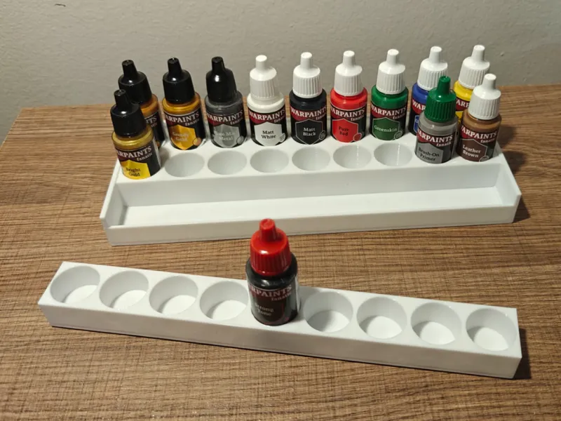 Skadis base for painter bottle warpaint army paint