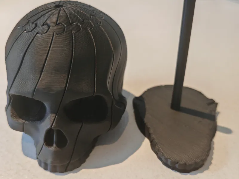 Skull Twist Fidget - Accessory Bottom Jaw Stand