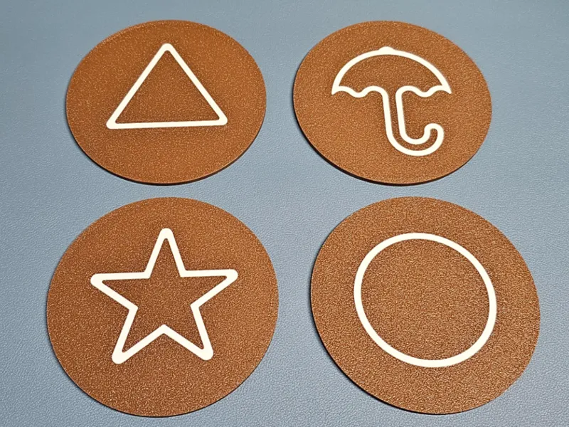 Dalgona Squid Games Coasters