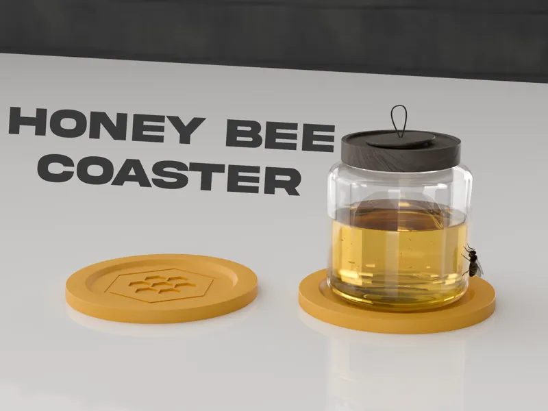 Honey Bee Coaster