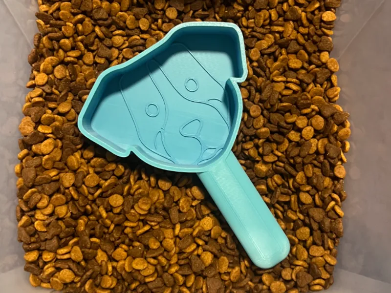 Dog Face Food Scoop #02
