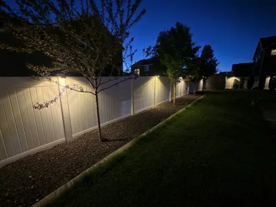 Vinyl Fence Post Light Bracket