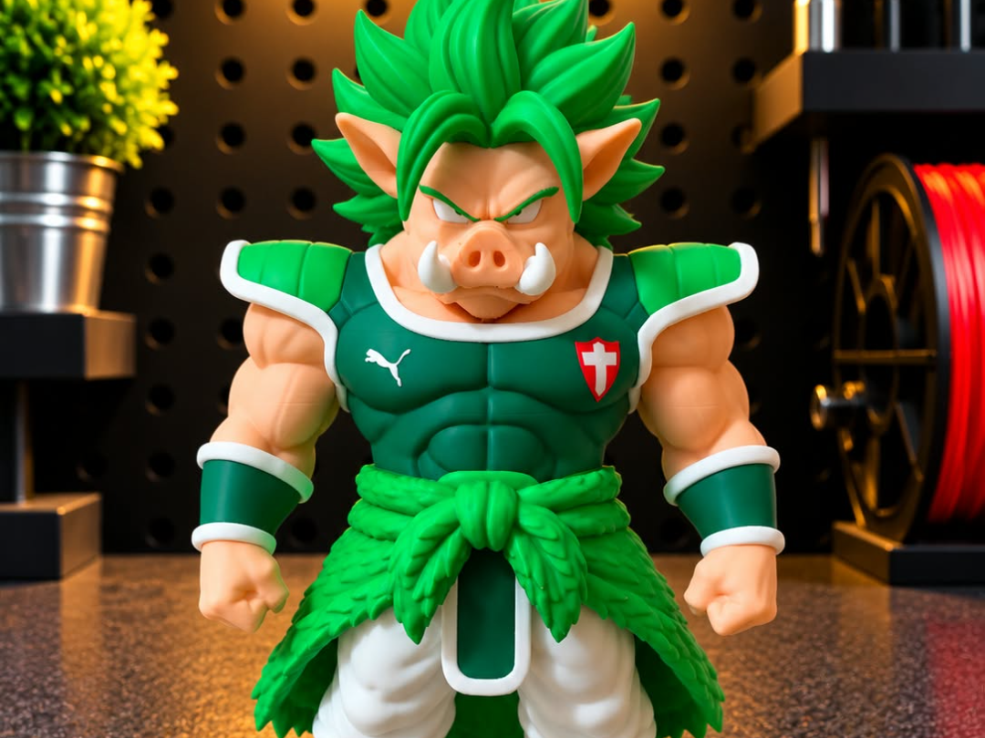 Mascote do Palmeiras Porco Broly - 1