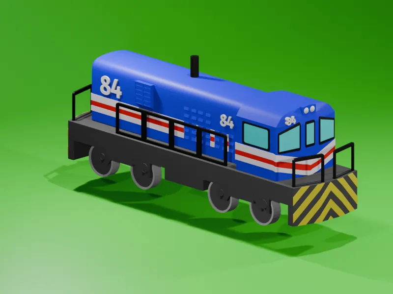 Locomotora incofer 86 GE u11b