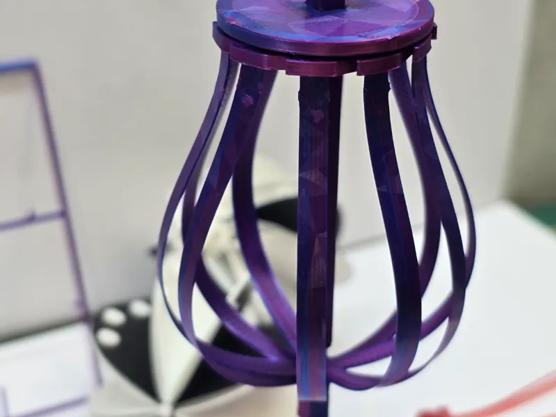 KIT CARD 3D Printed Foldable Christmas Ornament