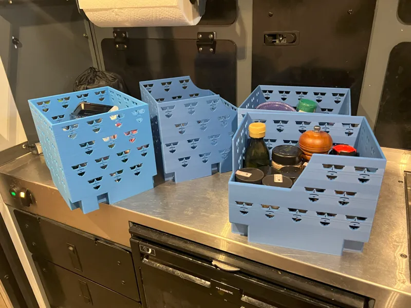 Off Grid Trailer (OGT) Pando Spice Rack Boxes