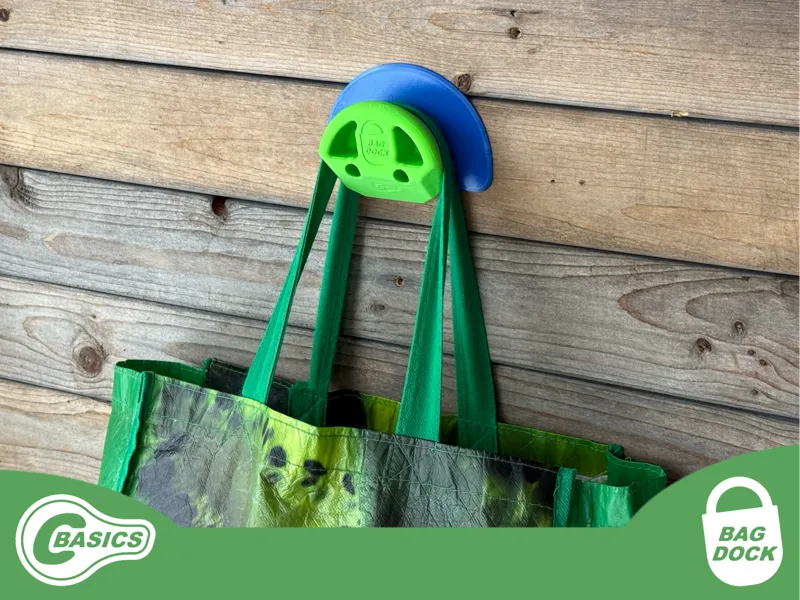 BagDock | Wall-Mounted Hook, Hanger & Holder