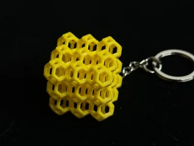cube keychain