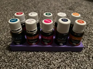 Young Living 15 ml and 5 ml bottle holder