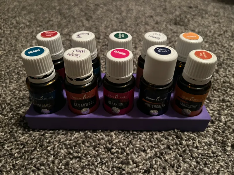 Young Living 15 ml and 5 ml bottle holder