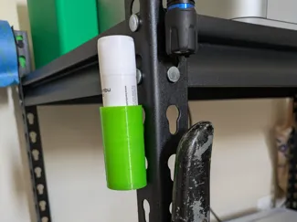 Glue Stick holder for Utility Shelving Rack