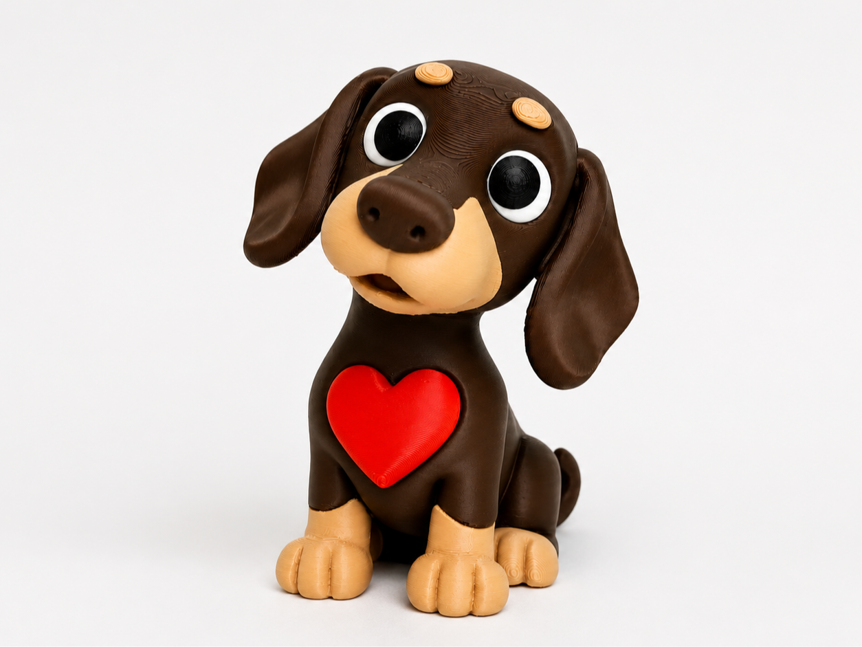 Heart Pups Collection - Dachshund - 1
