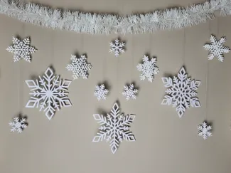Set of 13 Snowflake Designs