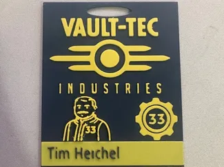 Vault-tec Id Badge