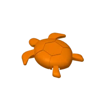 Tortue de mer articulée — photo 3