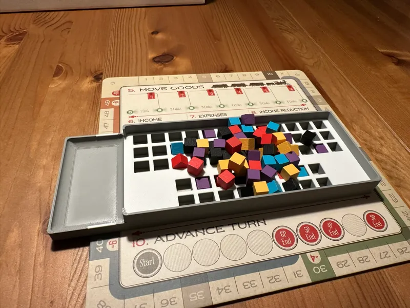 Age of Steam Deluxe Edition Production Cube Sorter