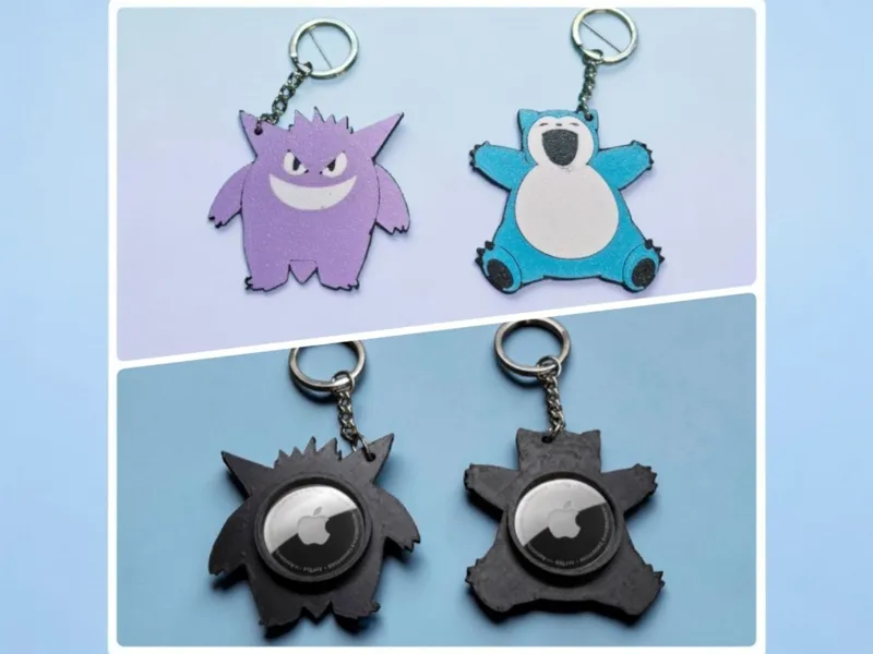 Pokémon AirTag Keychains